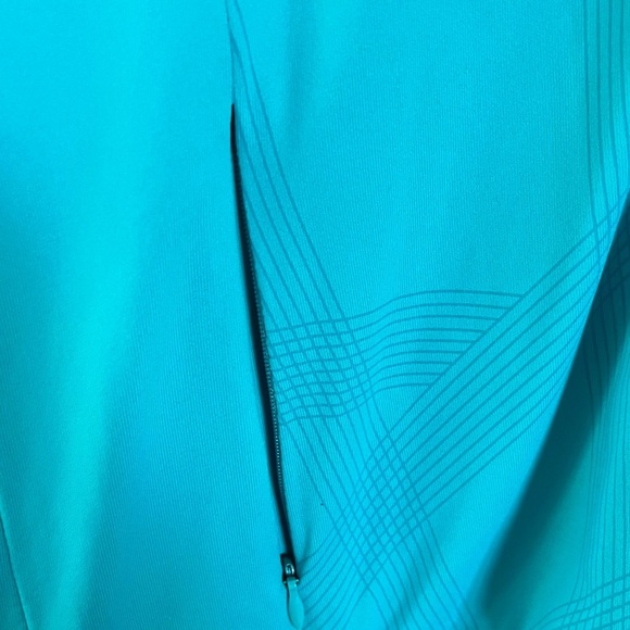 Diadora DIAdry Turquoise Full-Zip Athletic Jacket – Size M - NWT - Picture 5 of 9